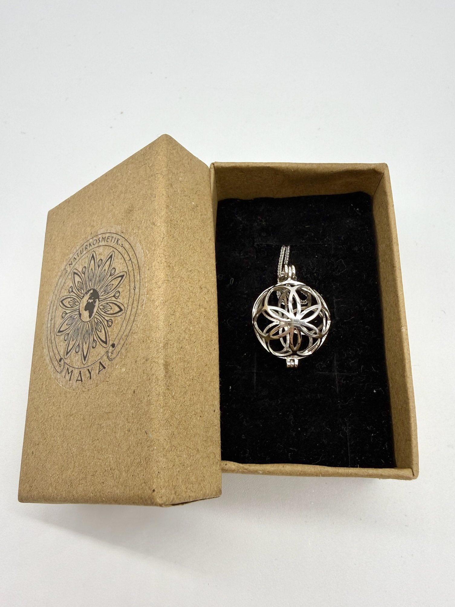 Murmelkette in Silber